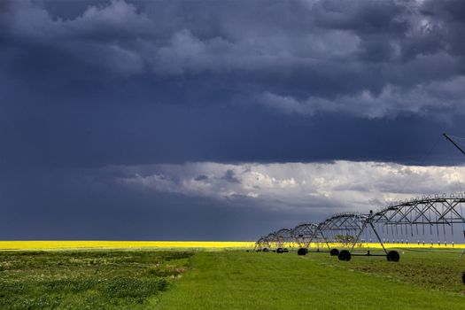 Prairie Storm Clouds Canada Saskatchewan Dramatic Summer