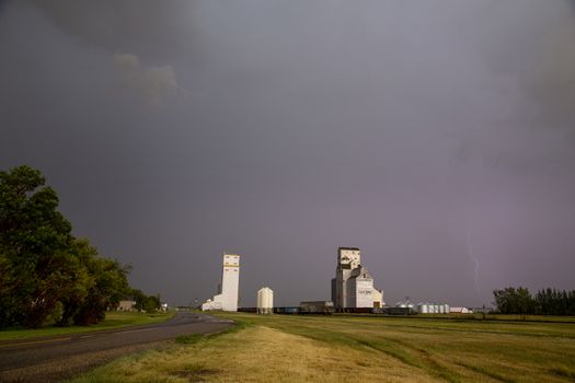 Prairie Storm Clouds Canada Saskatchewan Dramatic Summer