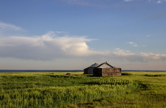Prairie Storm Clouds Canada Saskatchewan Dramatic Summer