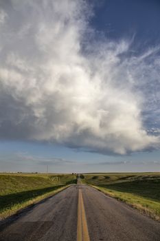 Prairie Storm Clouds Canada Saskatchewan Dramatic Summer