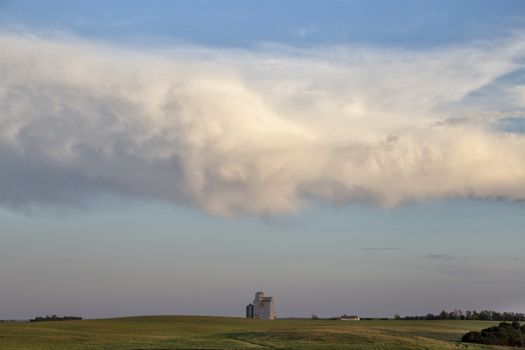 Prairie Storm Clouds Canada Saskatchewan Dramatic Summer