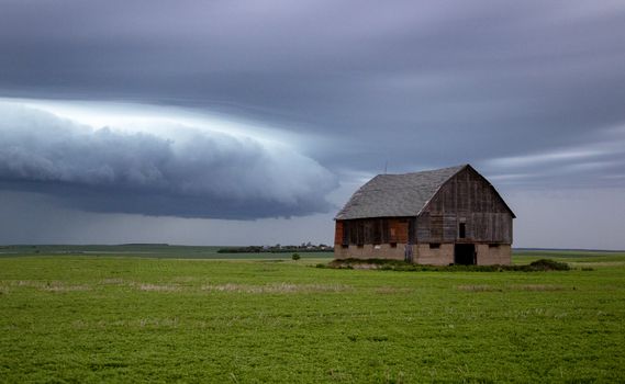 Prairie Storm Clouds Canada Saskatchewan Dramatic Summer