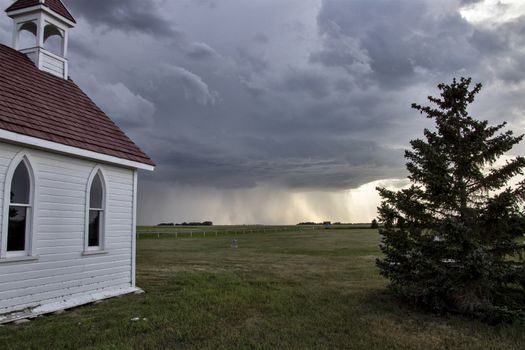 Prairie Storm Clouds Canada Saskatchewan Dramatic Summer