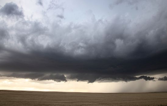 Prairie Storm Clouds Canada Saskatchewan Dramatic Summer