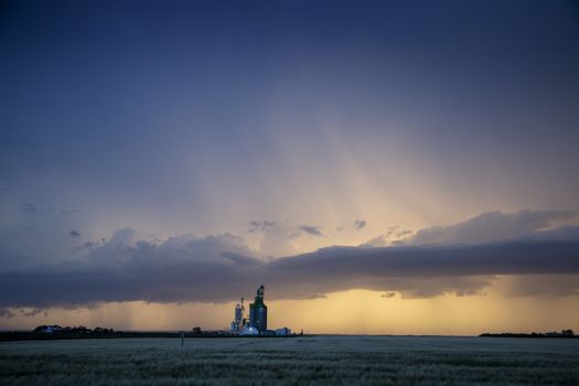 Prairie Storm Clouds Canada Saskatchewan Dramatic Summer