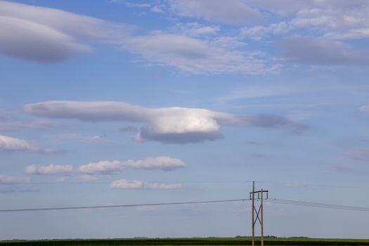 Prairie Storm Clouds Canada Saskatchewan Dramatic Summer