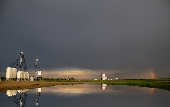 Prairie Storm Clouds Canada Saskatchewan Dramatic Summer