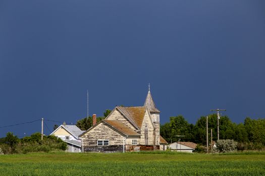 Prairie Storm Clouds Canada Saskatchewan Dramatic Summer