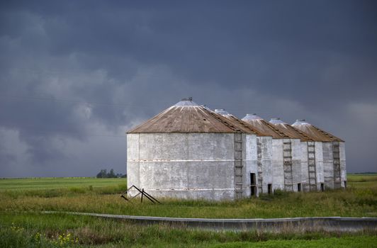 Prairie Storm Clouds Canada Saskatchewan Dramatic Summer