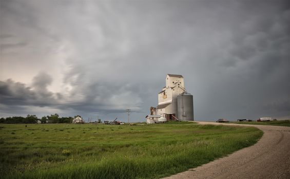 Prairie Storm Clouds Canada Saskatchewan Dramatic Summer