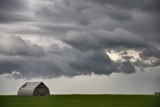 Prairie Storm Clouds Canada Saskatchewan Dramatic Summer
