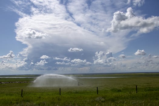 Prairie Storm Clouds Canada Saskatchewan Dramatic Summer
