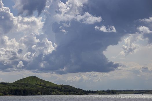 Prairie Storm Clouds Canada Saskatchewan Dramatic Summer