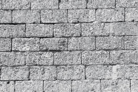 Black and white of semless background laterite wall textures.