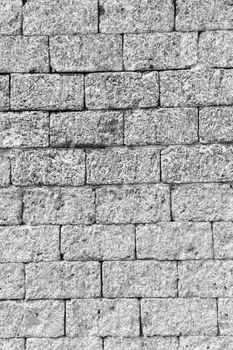 Black and white of semless background laterite wall textures.