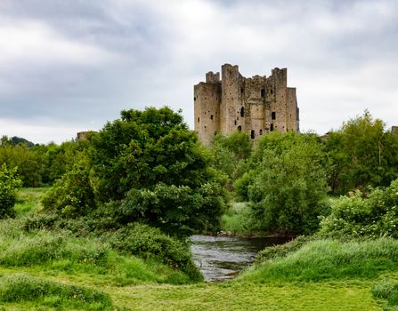 Trim Castle in Trim, County Meath, Ireland Europe