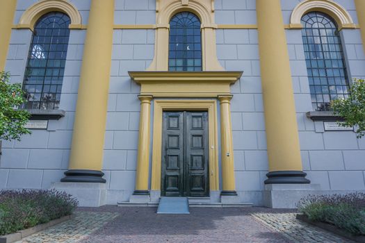 modern church architecture building door entrance