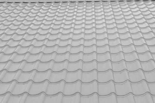 modern bright silver grey glossy rooftop tiling texture background