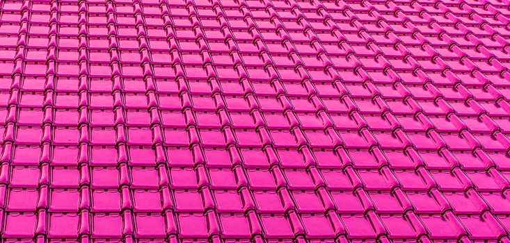 modern neon pink glossy rooftop tiling texture background