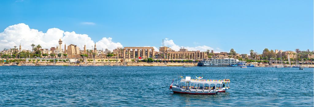 Nile River off the coast of Luxor