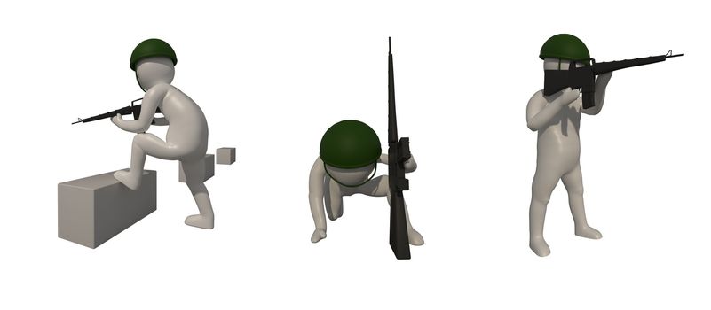 3d illustrator, 3d rendering of the white character on white backgroud.