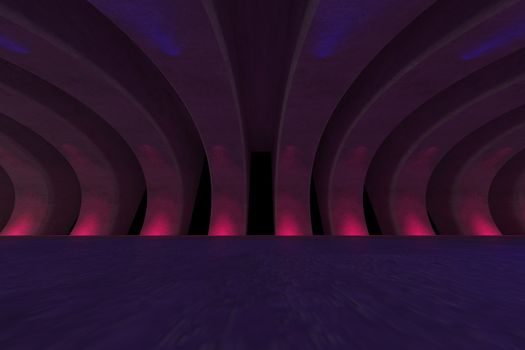 3d rendering of backgrounds abstract. 3d illustration of simple Geometric. Colorful illumination
