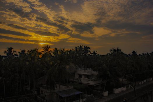 Beautiful Sunrise and Sunset View in India..
