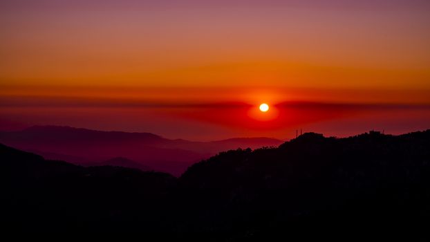 Beautiful Sunrise and Sunset View in India..