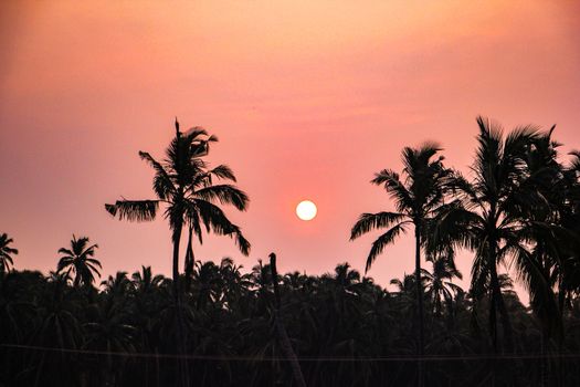 Beautiful Sunrise and Sunset View in India..