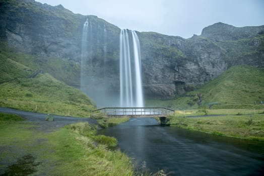 The Seljalandsfoss Waterfall in Iceland