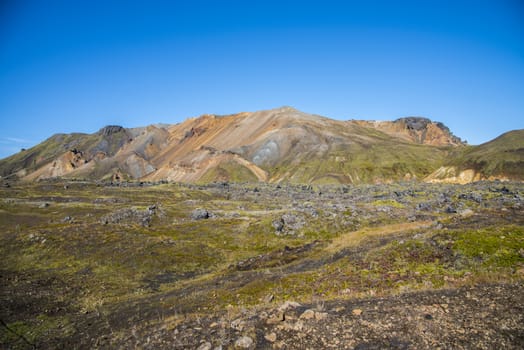 Scenes from hiking in Landmannalaugar