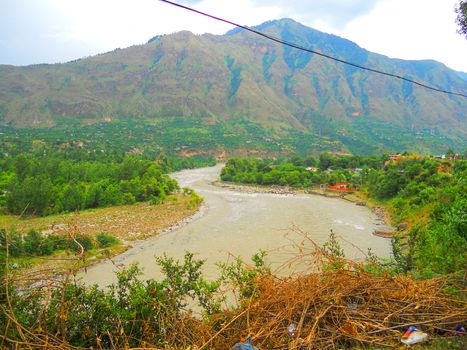 a view of a wayside green valley