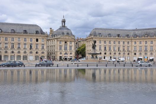 discovery of the city of Bordeaux, treasure of Aquitaine. monument of France