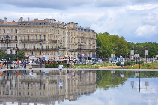 discovery of the city of Bordeaux, treasure of Aquitaine. monument of France