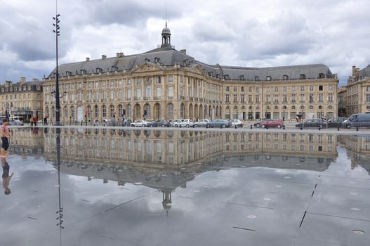 discovery of the city of Bordeaux, treasure of Aquitaine. monument of France