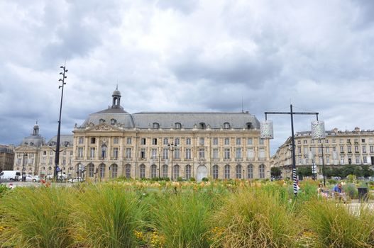 discovery of the city of Bordeaux, treasure of Aquitaine. monument of France