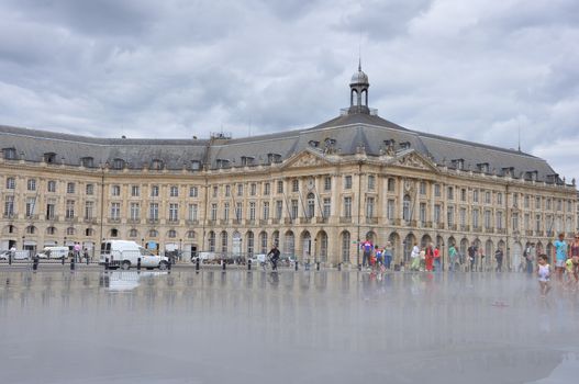discovery of the city of Bordeaux, treasure of Aquitaine. monument of France