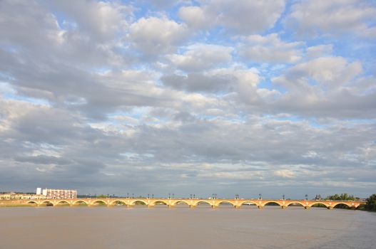 discovery of the city of Bordeaux, treasure of Aquitaine. monument of France