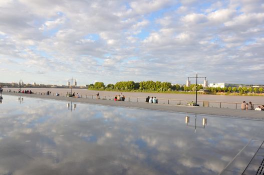 discovery of the city of Bordeaux, treasure of Aquitaine. monument of France