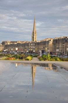 discovery of the city of Bordeaux, treasure of Aquitaine. monument of France