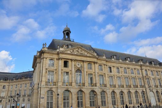 discovery of the city of Bordeaux, treasure of Aquitaine. monument of France