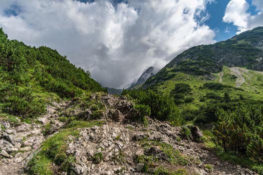 Fantastic mountain hike to the summit of Großer Krottenkopf in the Allgäu Alps