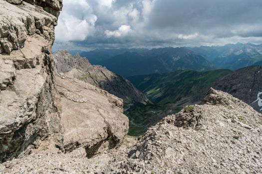 Fantastic mountain hike to the summit of Großer Krottenkopf in the Allgäu Alps