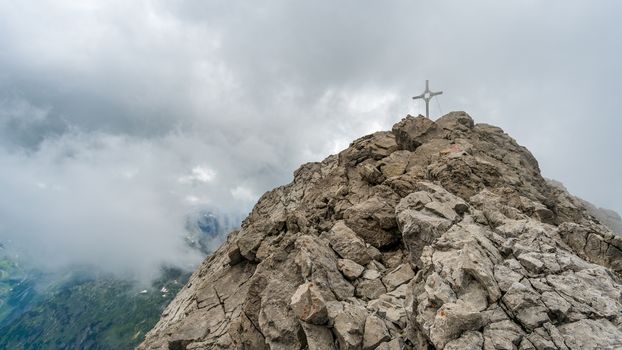 Fantastic mountain hike to the summit of Großer Krottenkopf in the Allgäu Alps