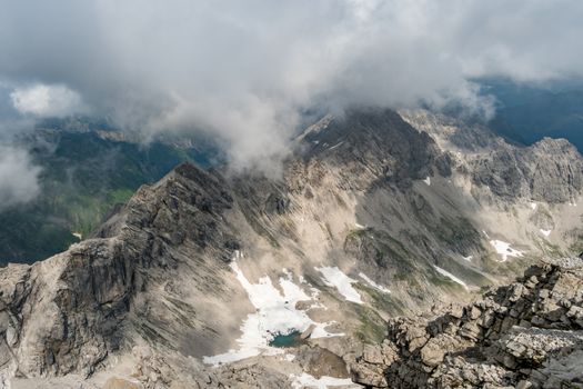 Fantastic mountain hike to the summit of Großer Krottenkopf in the Allgäu Alps