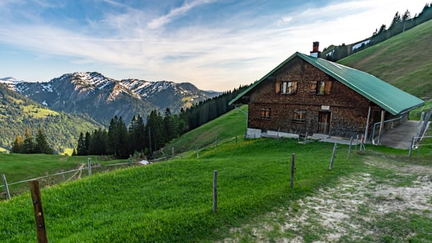 Wonderful hiking tour to the summit of the Buralpkopf, near Hochgrat, at the Nagelfluhkette in the beautiful Allgaeu.