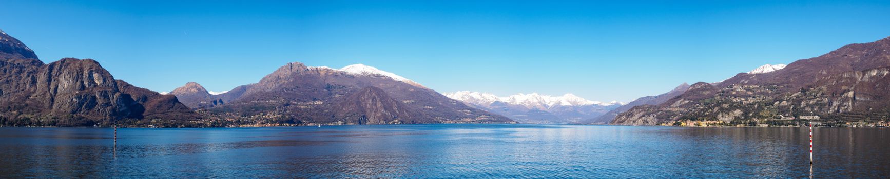 View on Lake Como as seen from Bellagio, Lombardy, Italy