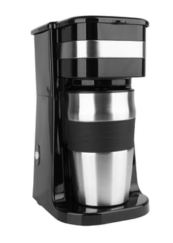 Coffee maker isolated on a white background