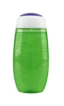 plastic bottle isolated over white background 