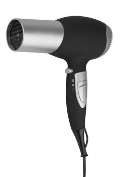 Hair dryer isolated on a white background